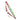 JOHNNY JIGS TORPEDO JIG-WATERMELON GLOW-200G-