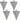 LEAD PYRAMID SINKERS