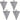 LEAD PYRAMID SINKERS