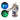 LP ELECTRALUME LIGHT W/ LITHIUM BATTERY-BLUE-