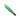 L.B. HUNTINGTON DRONE SPOON FLASH-SILVER/ GREEN-3 1/2-