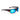 PELAGIC FISH HOOK GLASS POLARIZED SUNGLASSES-SILVER HELIX-BLUE-