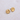 PURAVIDA CUTOUT SUNBURST STUD EARRINGS