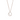 PURAVIDA OPAL CRESCENT CHARM NECKLACE