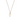 PURAVIDA ROSE GOLD ELECTROPLATED CONCH PENDANT NECKLACE