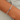 PURAVIDA SILVER HAMMERED BAR CHARM BRACELET