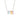 PURAVIDA RAINBOW CRYSTAL PENDANT NECKLACE