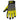 Pelagic End Game Gloves Yellow Back