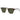 RAY-BAN RB3016 CLUBMASTER CLASSIC POLORIZED SUNGLASSES-TORTOISE-GREEN CLASSIC G-15-