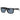 RAY-BAN JUSTIN CLASSIC COLORIZED SUNGLASSES-BLACK-BLUE POLORIZED-