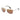 RAY-BAN RB3543 POLARIZED SUNGLASSES-GOLD-BROWN MIRROR-