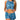 REEL SKIPPER MODERN TROPICAL RAYA TWIST TOP-XS-LOST IN PARADISE-