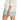 ROXY BACK TO THE BEACH DENIM BEACH SHORTS-LIGHT BLUE