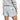 ROXY BACK TO THE BEACH DENIM BEACH SHORTS-LIGHT BLUE