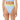 ROXY BALI BREAKS BANDED HIGH LEG CHEEKY BIKINI BOTTOMS
