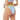 ROXY BALI BREAKS BANDED HIGH LEG CHEEKY BIKINI BOTTOMS