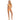 ROXY BEACH CLASSICS TIKI TRIANGLE BIKINI TOP-MOCK ORANGE