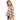 ROXY DROP A WAVE PONCHO HOODIE BAJA STRIPE