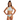 ROXY GIRL'S PALMS COLORS CROP TOP SET-DAIQUIRI GREEN ALL PALMED