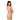 ROXY GOOD VIBES ONLY MITERED TIE SIDE CHEEKY BIKINI BOTTOM