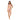 ROXY GOOD VIBES ONLY MITERED TIE SIDE CHEEKY BIKINI BOTTOM