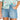 ROXY KISSING THE SWELL DENIM SHORTS-MEDIUM BLUE-24-