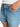 ROXY KISSING THE SWELL DENIM SHORTS-