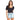 ROXY LIFE MIRAGE WOVEN PUFF SLEEVE TOP-BLACK