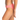 ROXY LOVE THE COMBER RIB HIPSTER BIKINI BOTTOMS-TEA ROSE