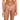 ROXY LOVE THE SUNSEEKER PRINTED RIBBED BIKINI BOTTOM