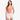 ROXY NEW IMPOSSIBLE LOVE STRIPED SHORTS-SNOW WHITE SUNRISE STRIPE-XS-