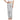 ROXY OCEANSIDE FLARE PANTS-SNOW WHITE TRUE NAVY BEACHSIDE
