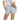 ROXY OCEANSIDE STRIPED SHORTS-SNOW WHITE TRUE NAVY BEACHSIDE