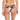 ROXY PRINTED BEACH CLASSICS CHEEKY BIKINI BOTTOMS