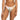 ROXY PRINTED BEACH CLASSICS CHEEKY BIKINI BOTTOMS