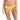 ROXY PRINTED BEACH CLASSICS MODERATE BIKINI BOTTOM-MINERAL YELLOW LIRELY-XS-