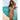 ROXY PRINTED BEACH CLASSICS MODERATE BIKINI BOTTOM-
