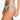 ROXY PRINTED BEACH CLASSICS MODERATE BIKINI BOTTOMS-