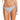 ROXY PRINTED BEACH CLASSICS MODERATE BIKINI BOTTOMS