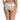 ROXY PRINTED BEACH CLASSICS REGULAR BIKINI BOTTOMS-BRIGHT WHITE HERBIER