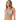 ROXY PRINTED BEACH CLASSICS UNDERWIRED BRALETTE BIKINI TOP