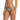 ROXY PRO THE TIE SLIDE CHEEKY BIKINI BOTTOMS-BLUE SURF ALL PALMED OUT