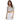 ROXY PURE SUGAR PUFF SLEEVE TOP-BRIGHT WHITE FLORAL OF PARADISE