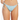 ROXY SEASIDE TROPICS CHEEKY SMOCK BIKINI BOTTOMS-PRETTY PAISLEY