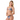 ROXY SOULFLOWER SMOCKED DEMI UNDERWIRE BIKINI TOP