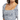 ROXY SUNSET WALKS PRINTED SMOCKED PUFF-SLEEVE TOP
