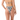 ROXY SURFER'S PARADISE REVERSIBLE FIXED CHEEKY BIKINI BOTTOM