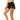 ROXY TO DYE 2" BOARDSHORTS-BLACK