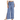 ROXY TROPICAL RHYTHM FLARE PANTS-BIJOU BLUE LINEAR FLORAL