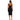 ROXY WAVEY BABY RIB KNIT DRESS-ANTHRACITE